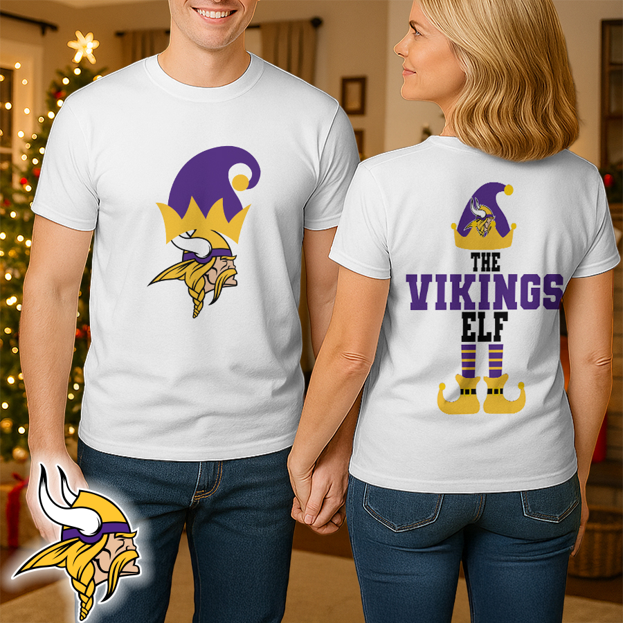 Minnesota Vikings | Premium NFL and Elf Fan Shirt HI