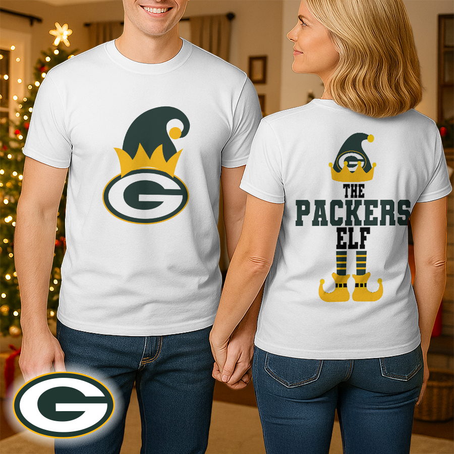 Green Bay Packers | Premium NFL and Elf Fan Shirt HI