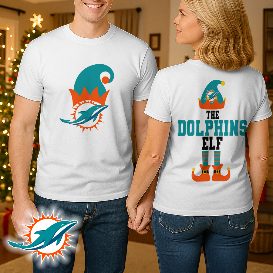 Miami Dolphins | Premium NFL and Elf Fan Shirt HI