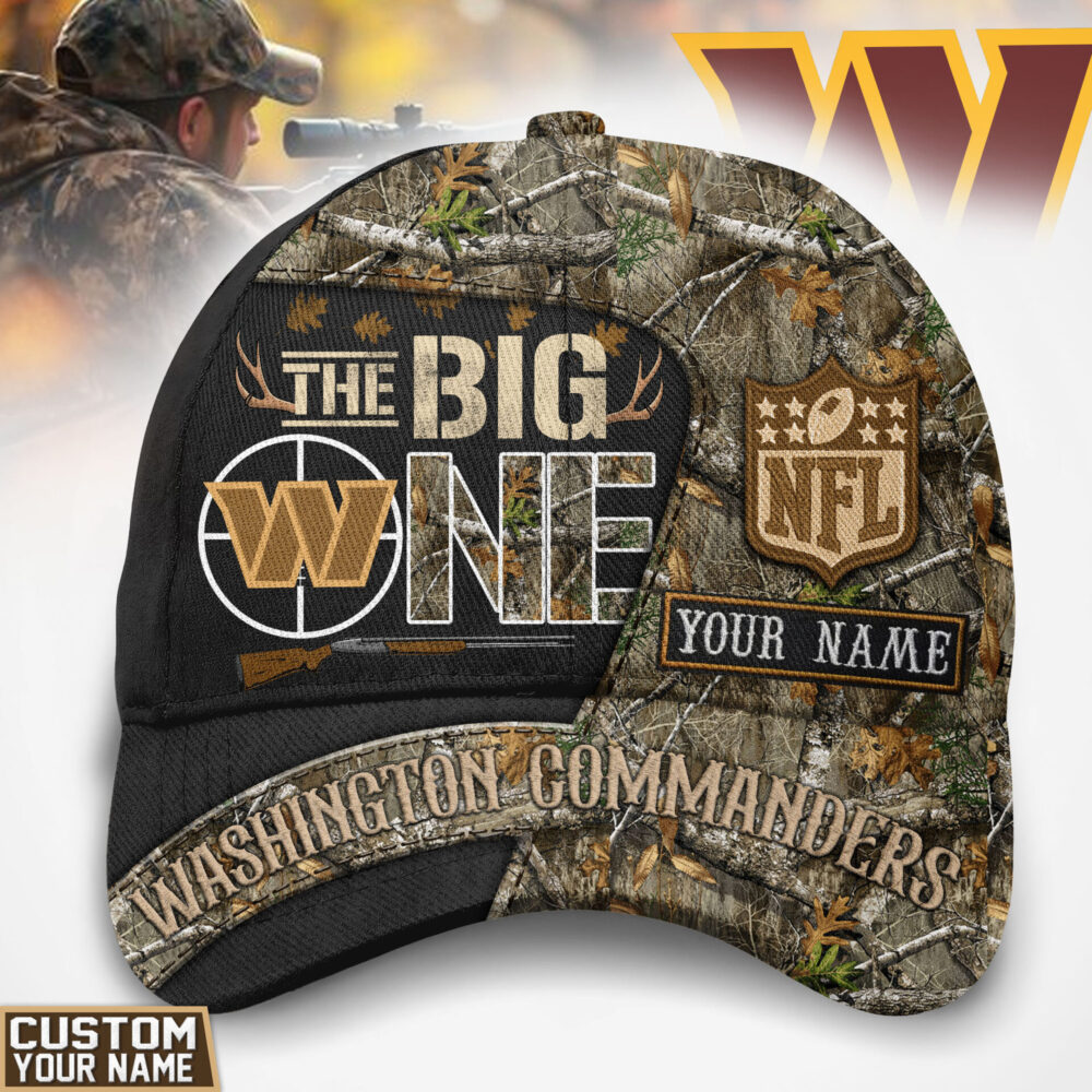 Washington Commanders | Premium NFL The Big One Hunting Classic Cap TD