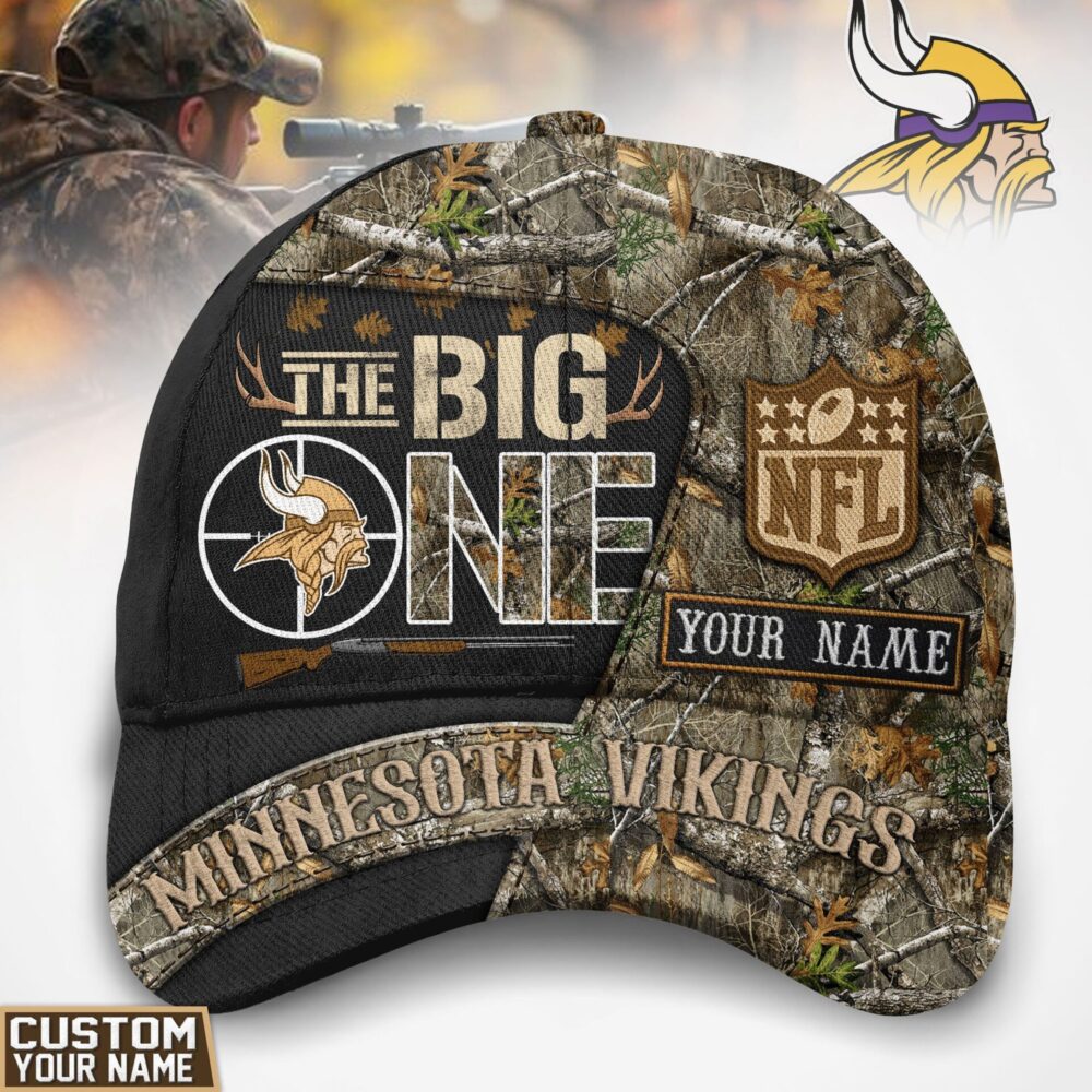 Minnesota Vikings | Premium NFL The Big One Hunting Classic Cap TD
