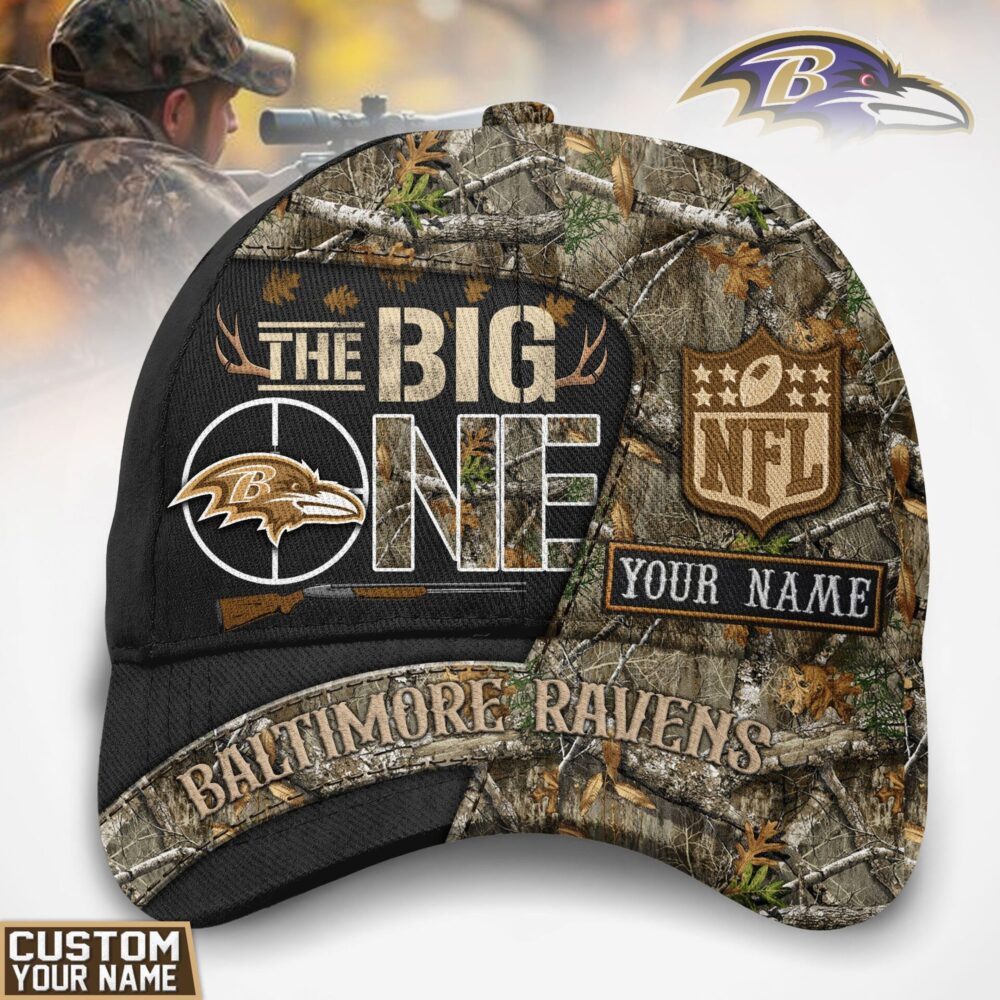 Baltimore Ravens | Premium NFL The Big One Hunting Classic Cap TD