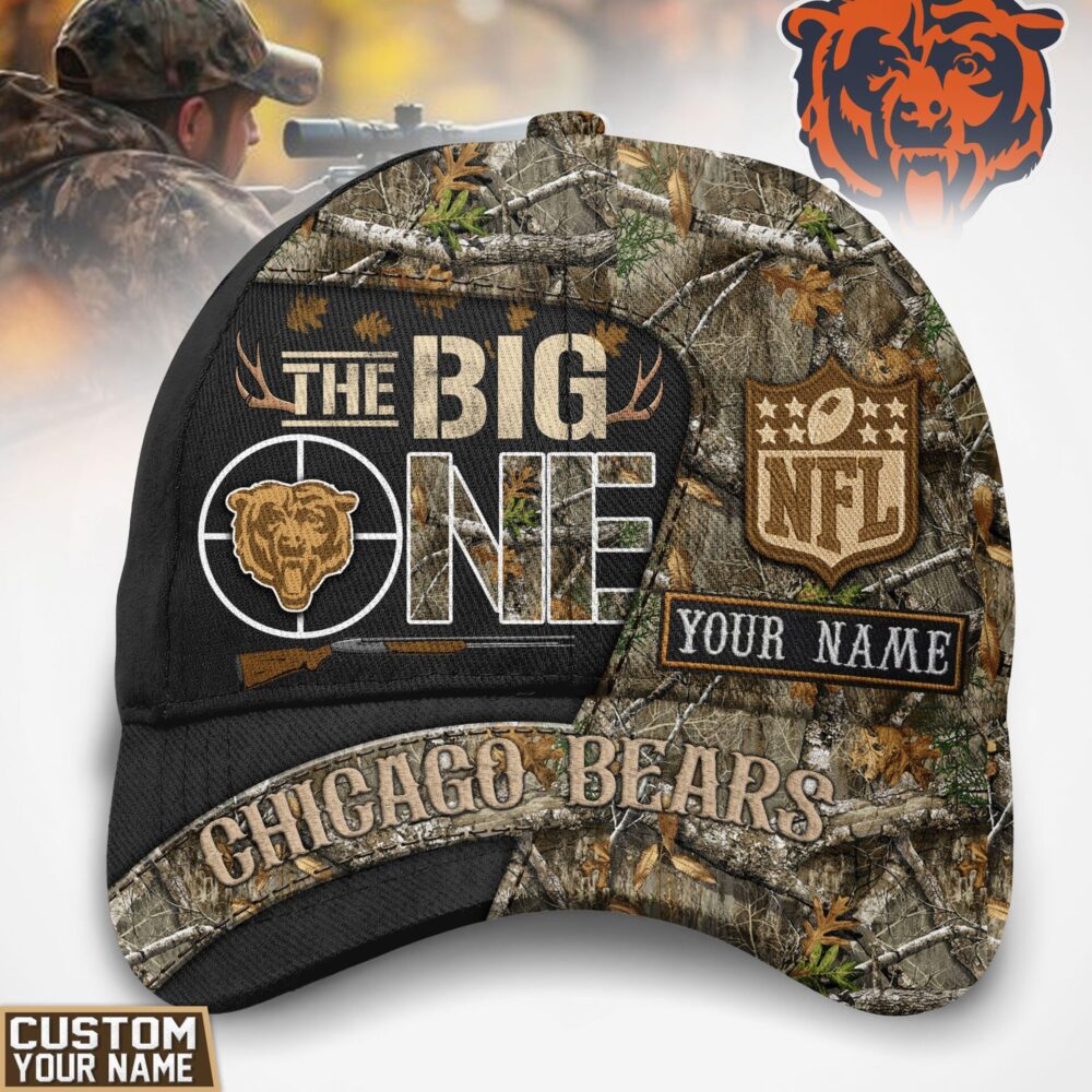 Chicago Bears | Premium NFL The Big One Hunting Classic Cap TD