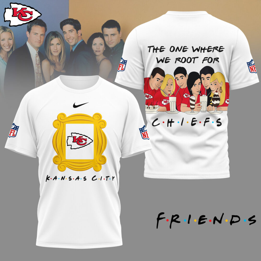 Kansas City Chiefs | Premium NFL and F.R.I.E.N.D.S Fan 3D Shirt HI