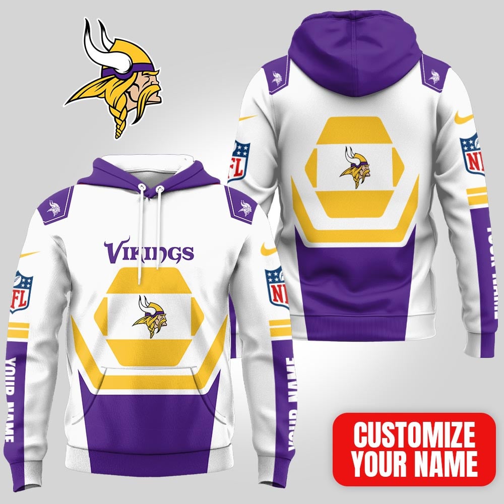 Minnesota Vikings | Premium NFL Customizable Fan Hoodie MM