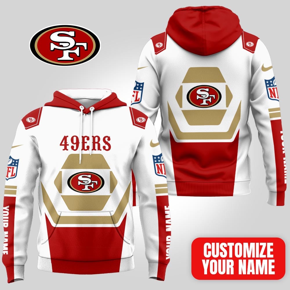 San Francisco 49ers | Premium NFL Customizable Fan Hoodie MM