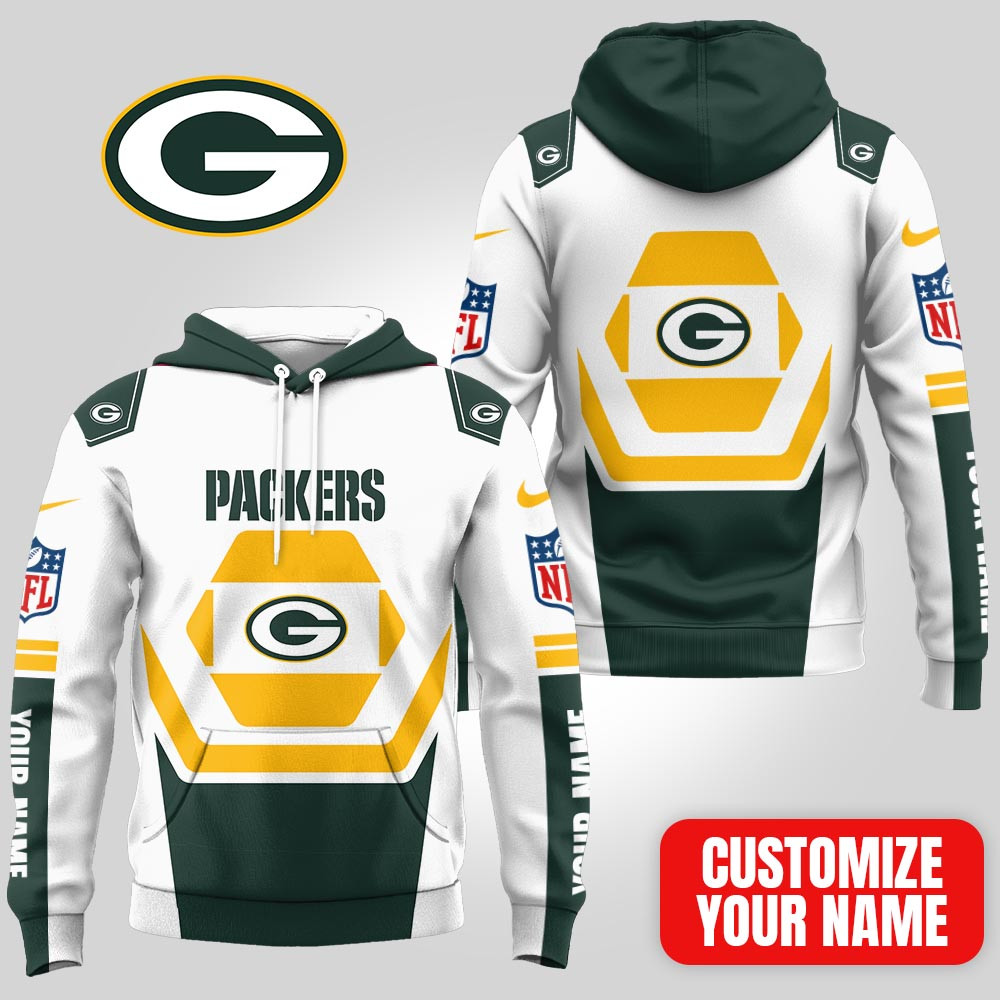 Green Bay Packers | Premium NFL Customizable Fan Hoodie MM
