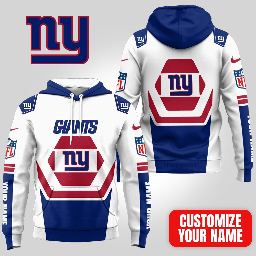 New York Giants | Premium NFL Customizable Fan Hoodie MM