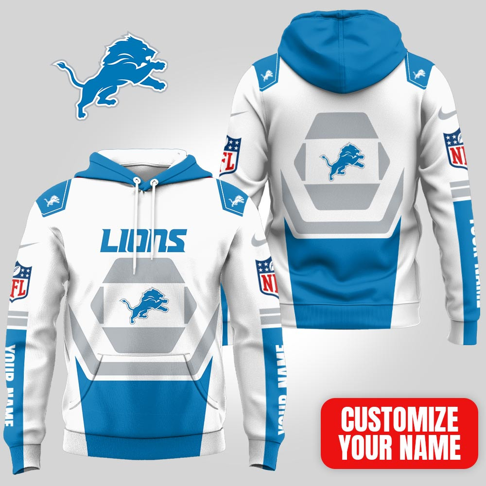 Detroit Lions | Premium NFL Customizable Fan Hoodie MM