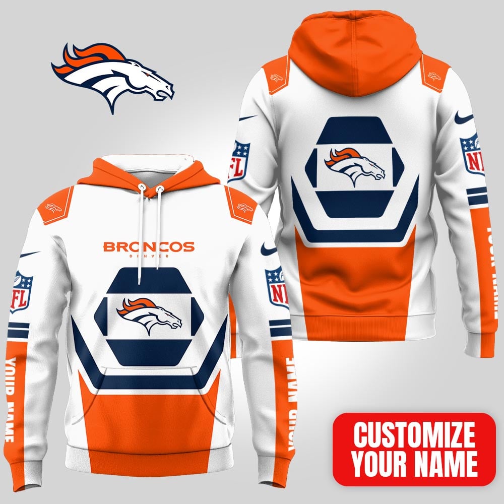 Denver Broncos | Premium NFL Customizable Fan Hoodie MM