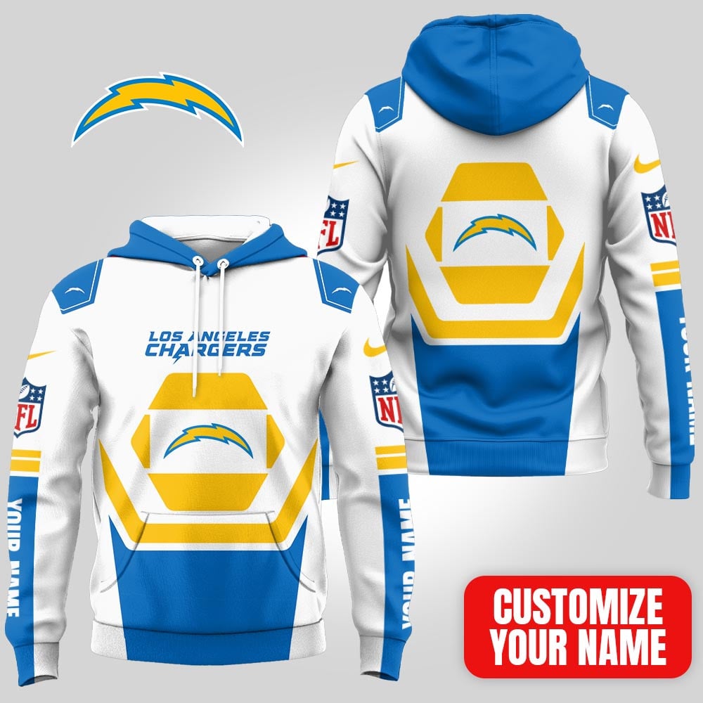 Los Angeles Chargers | Premium NFL Customizable Fan Hoodie MM