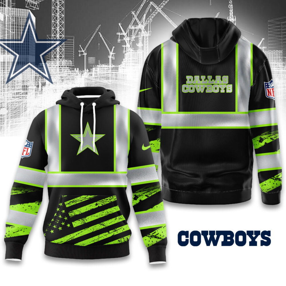 Dallas Cowboys | Premium NFL Safety Hi-Vis Hoodie MM