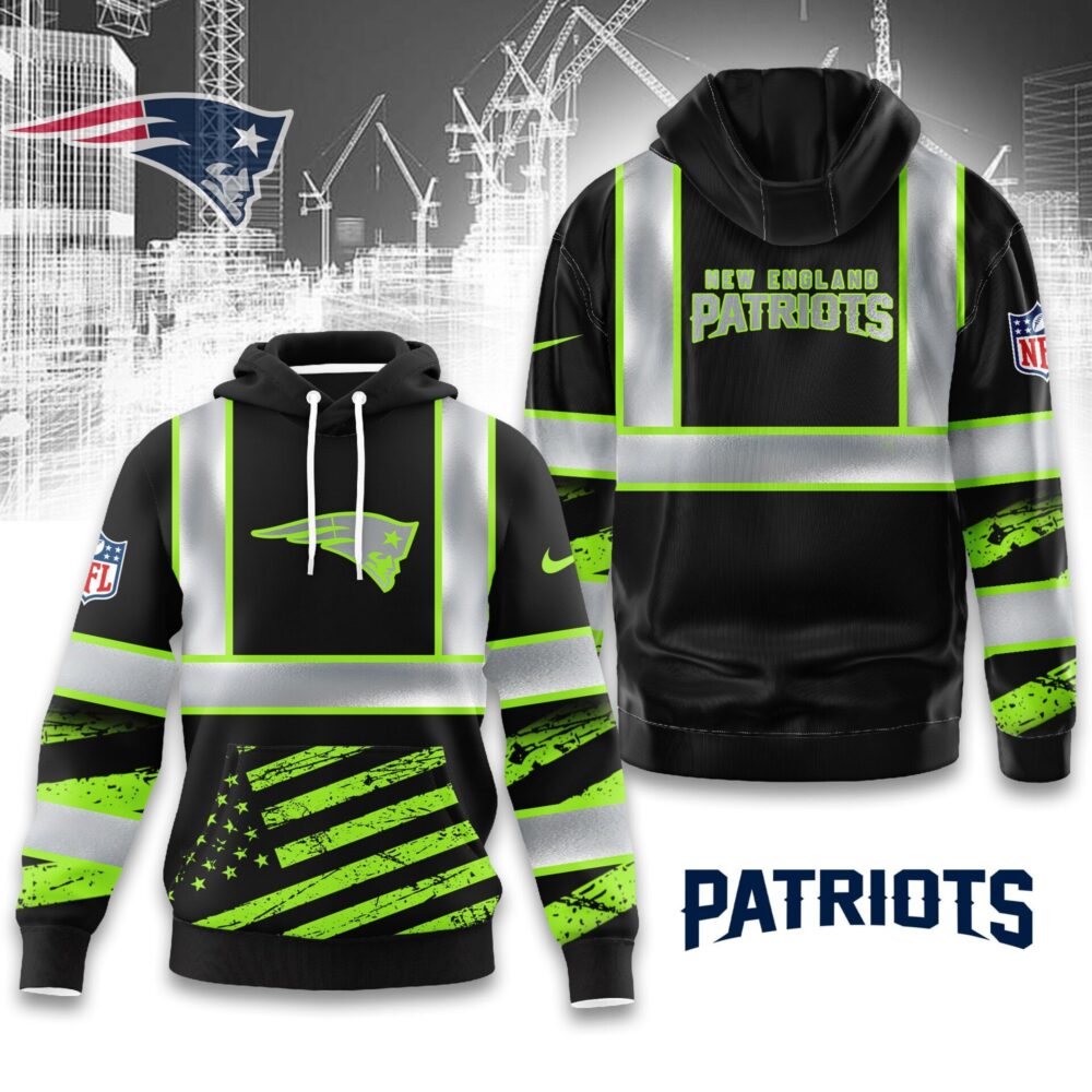 New England Patriots | Premium NFL Safety Hi-Vis Hoodie MM