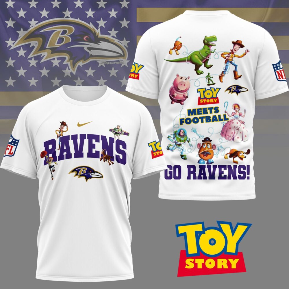 Baltimore Ravens | Premium NFL Toy Story Fan 3D Shirt NY