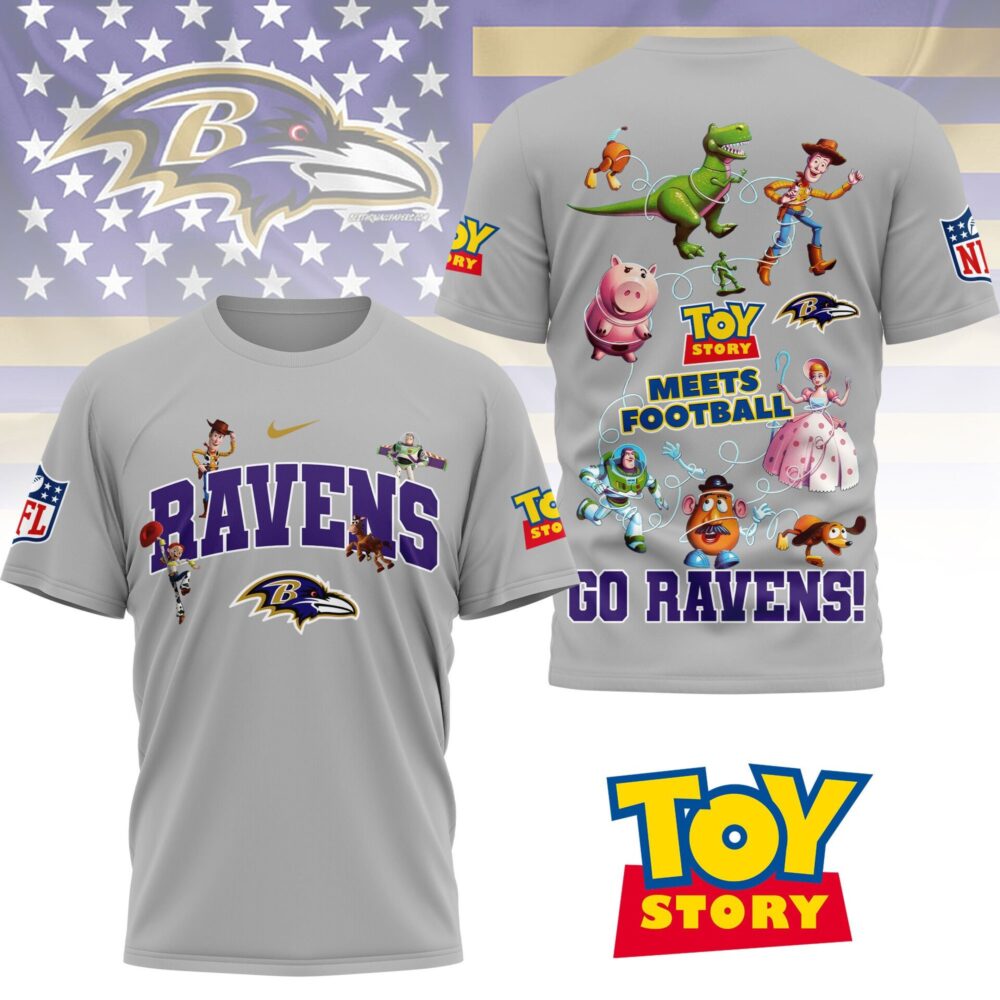 Baltimore Ravens | Premium NFL Toy Story Fan 3D Shirt NY
