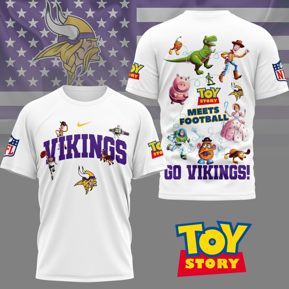 Minnesota Vikings | Premium NFL Toy Story Fan 3D Shirt NY