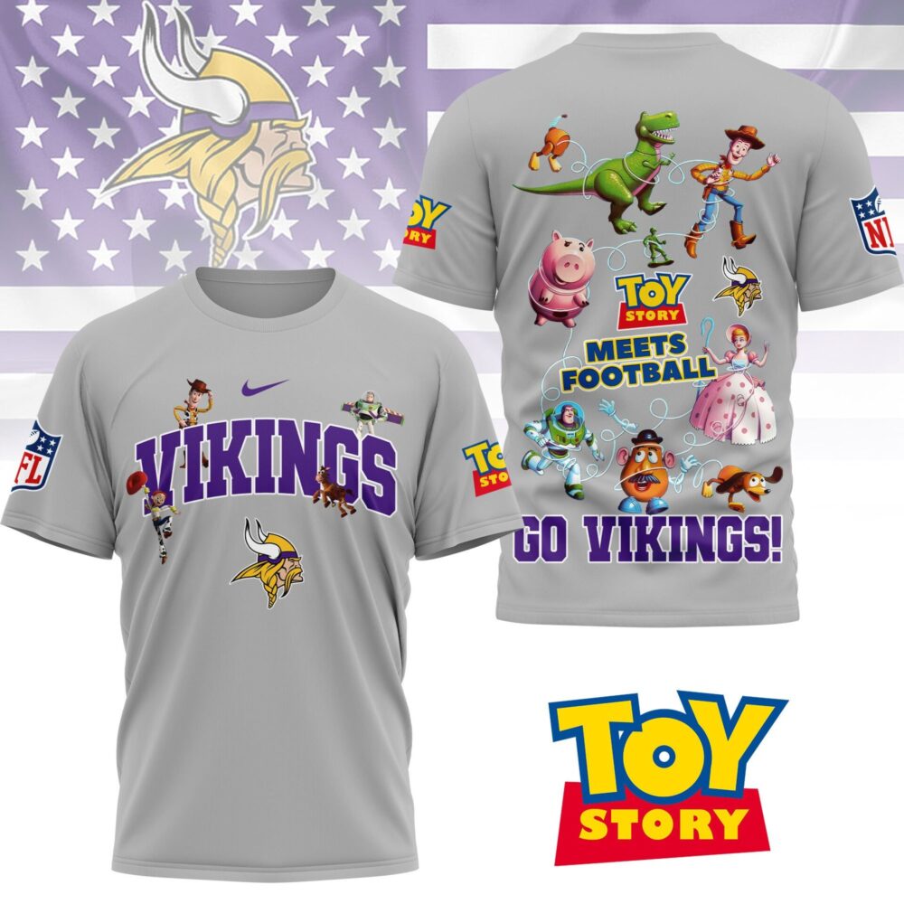 Minnesota Vikings | Premium NFL Toy Story Fan 3D Shirt NY