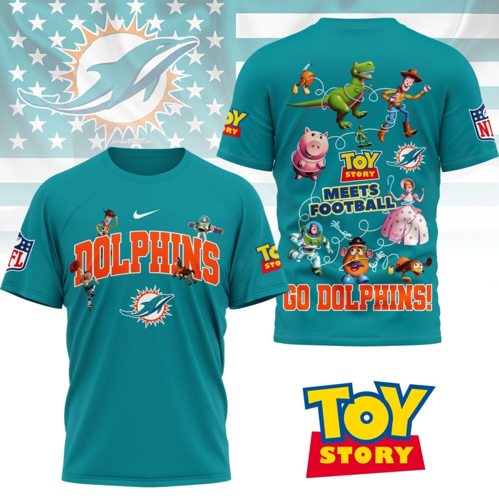 Miami Dolphins | Premium NFL Toy Story Fan 3D Shirt NY