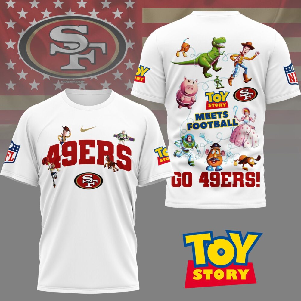 San Francisco 49ers | Premium NFL Toy Story Fan 3D Shirt NY