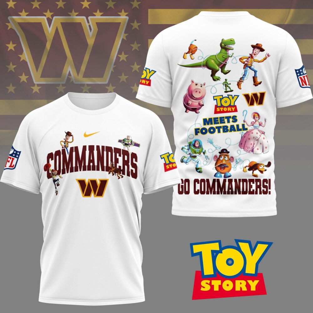 Washington Commanders | Premium NFL Toy Story Fan 3D Shirt NY