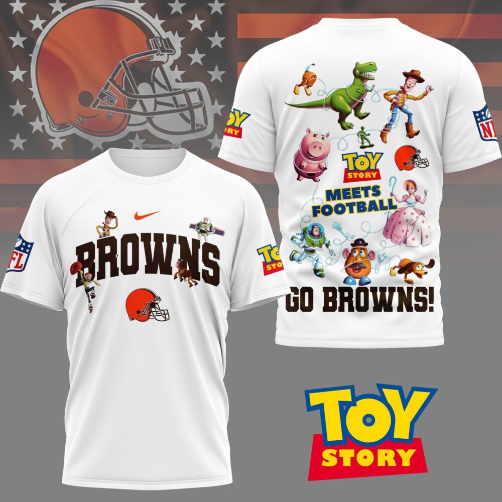 Cleveland Browns | Premium NFL Toy Story Fan 3D Shirt NY