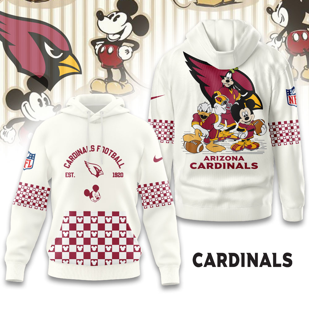 Arizona Cardinals | Premium NFL Game Day Disney Hoodie MM