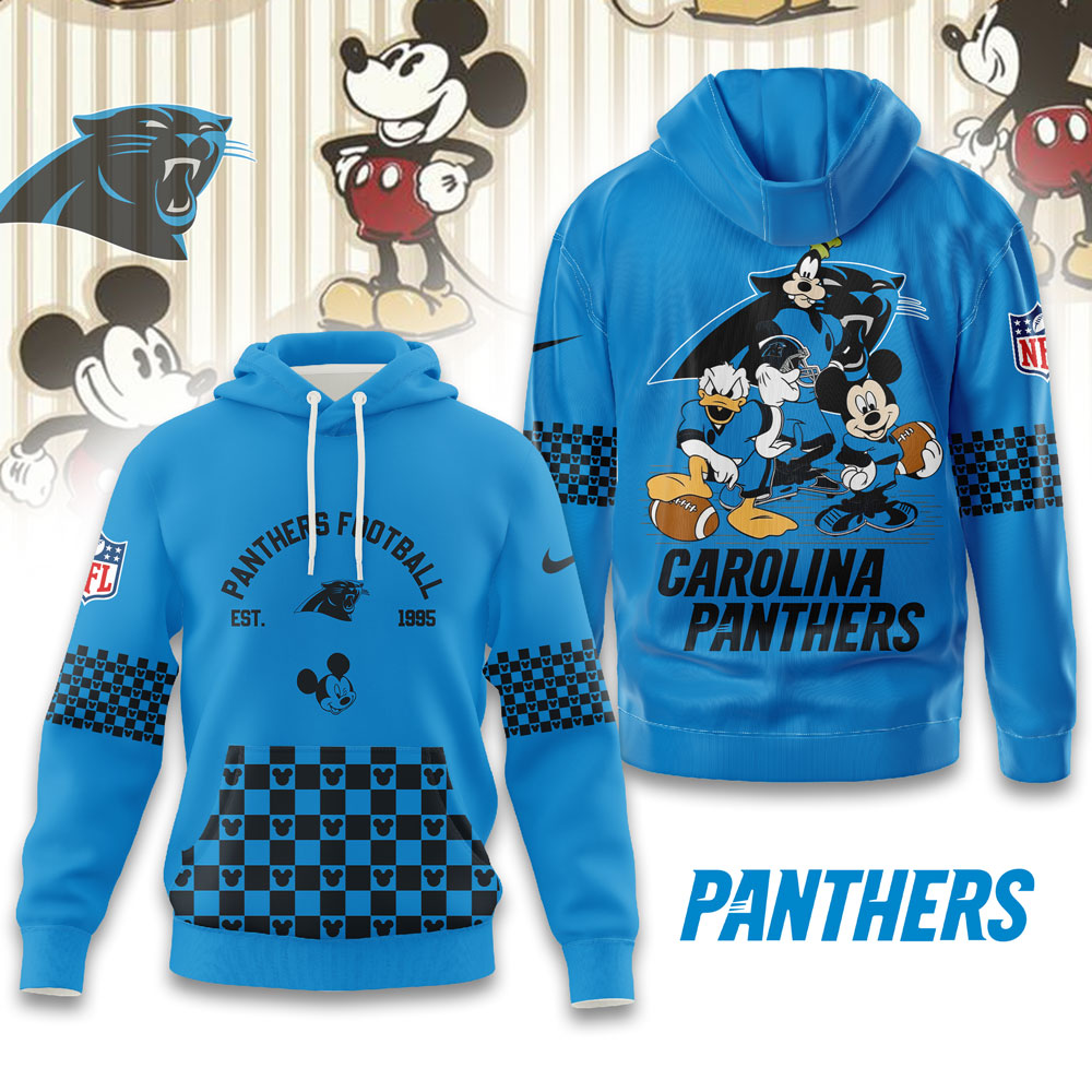 Carolina Panthers | Premium NFL Game Day Disney Hoodie MM