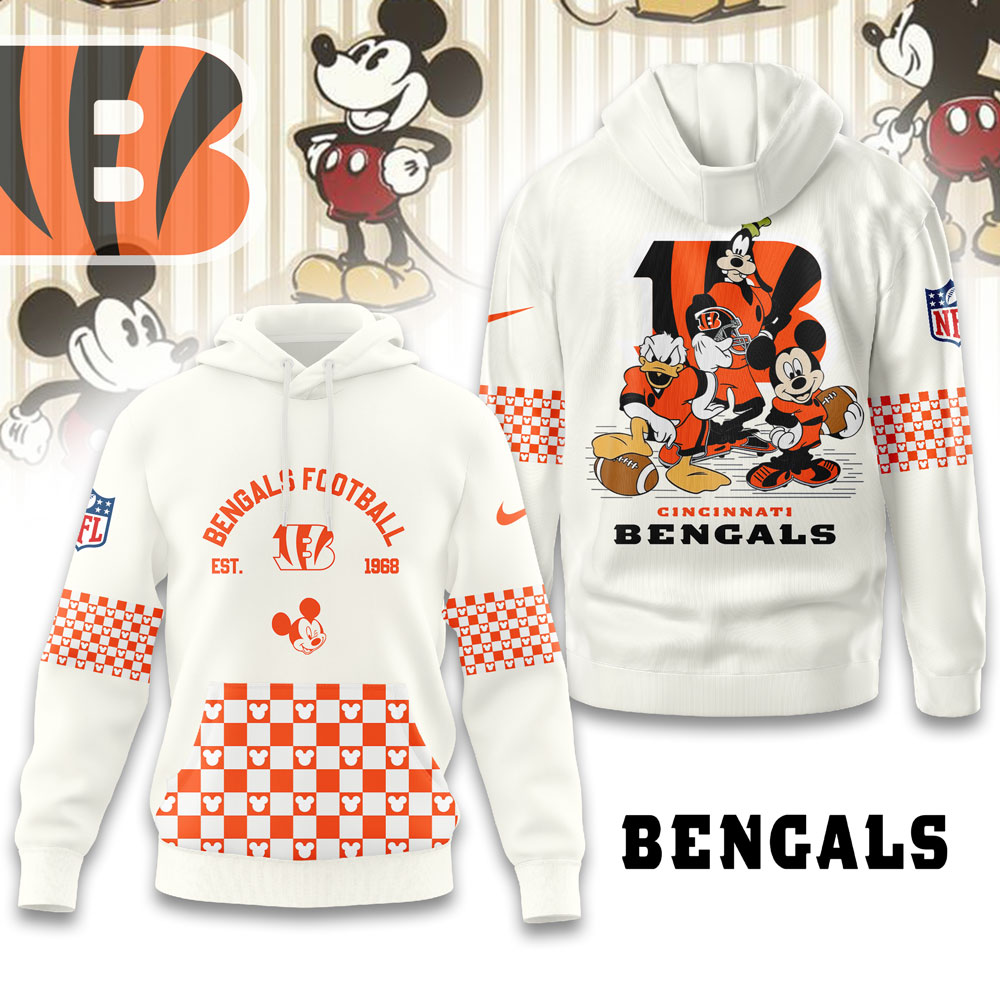 Cincinnati Bengals | Premium NFL Game Day Disney Hoodie MM