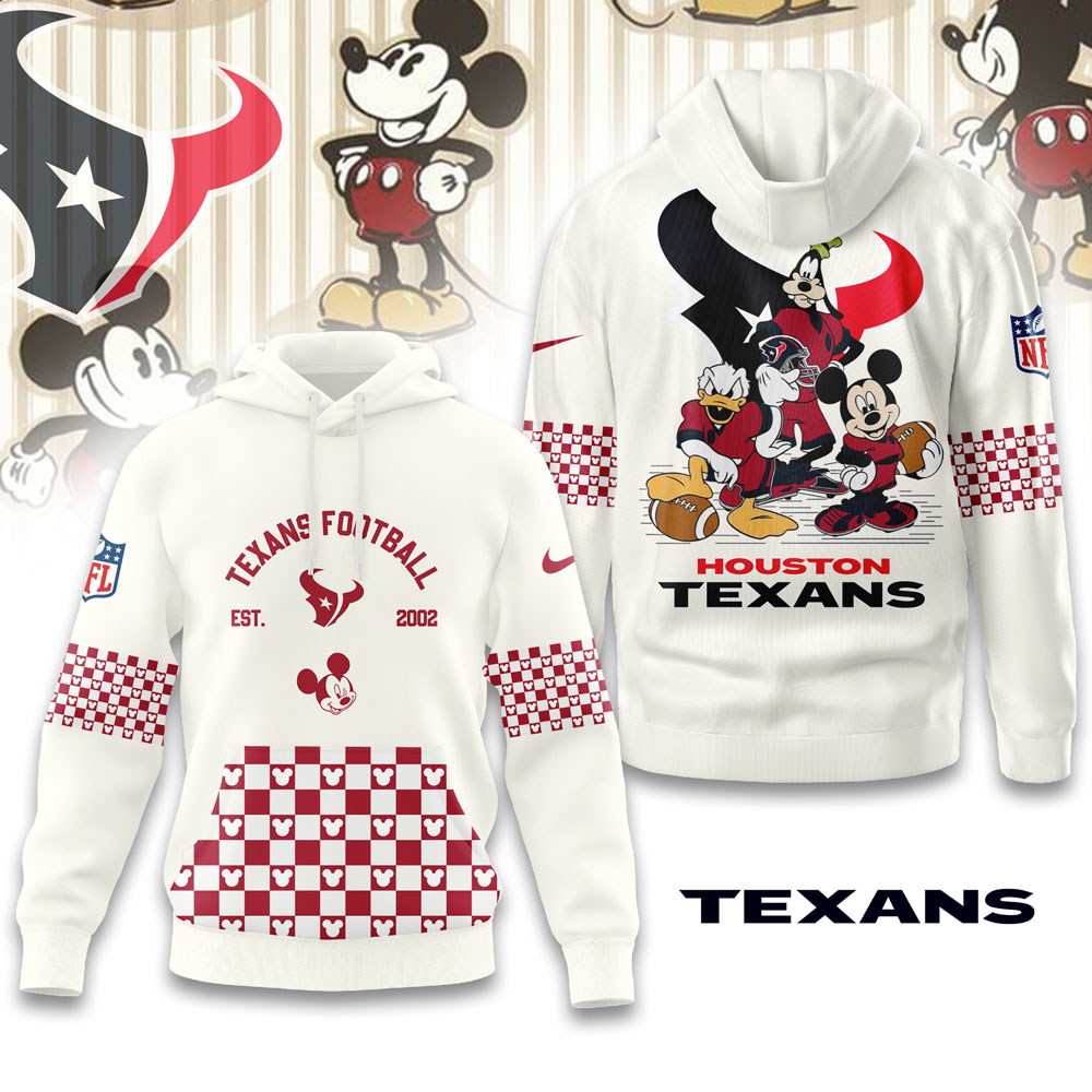 Houston Texans | Premium NFL Game Day Disney Hoodie MM