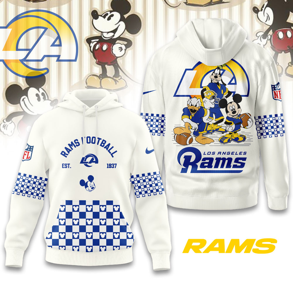 Los Angeles Rams | Premium NFL Game Day Disney Hoodie MM