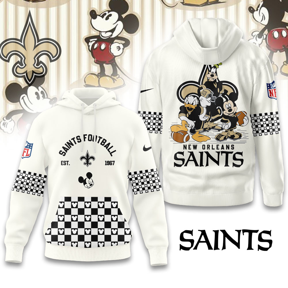 New Orleans Saints | Premium NFL Game Day Disney Hoodie MM