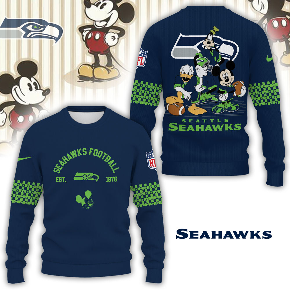 Seattle Seahawks | Premium NFL Game Day Disney Hoodie MM