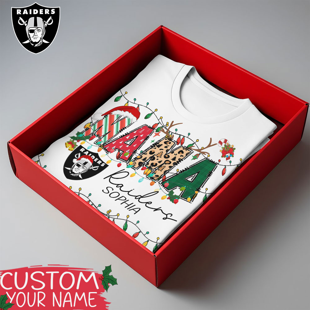 Las Vegas Raiders | Premium NFL Mama Football Shirt - Perfect Gift For Christmas TD