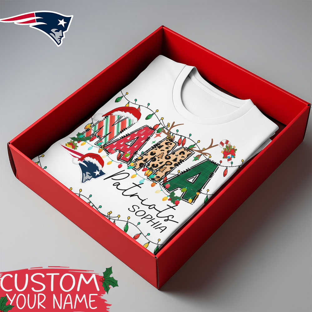 New England Patriots | Premium NFL Mama Football Shirt - Perfect Gift For Christmas TD