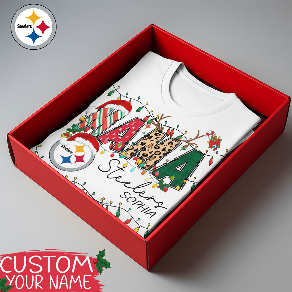 Pittsburgh Steelers | Premium NFL Mama Football Shirt - Perfect Gift For Christmas TD