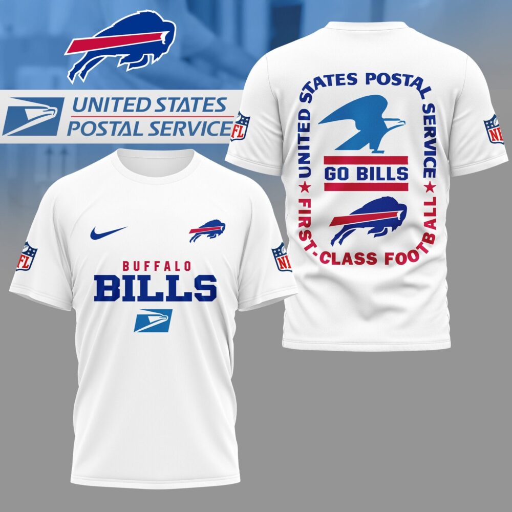 Buffalo Bills | Premium NFL USPS First Class Football 3D Shirt NY