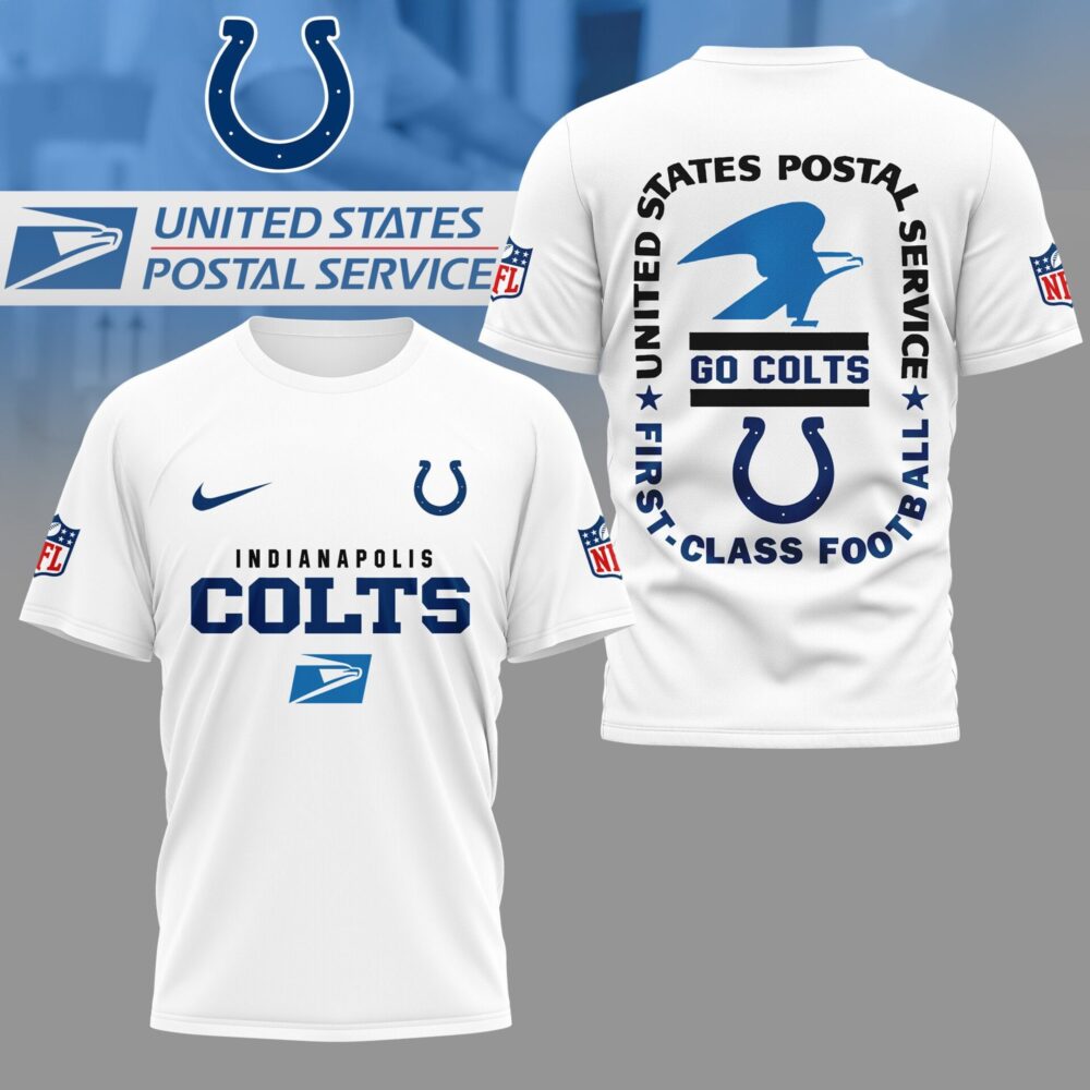 Indianapolis Colts | Premium NFL USPS First Class Football 3D Shirt NY