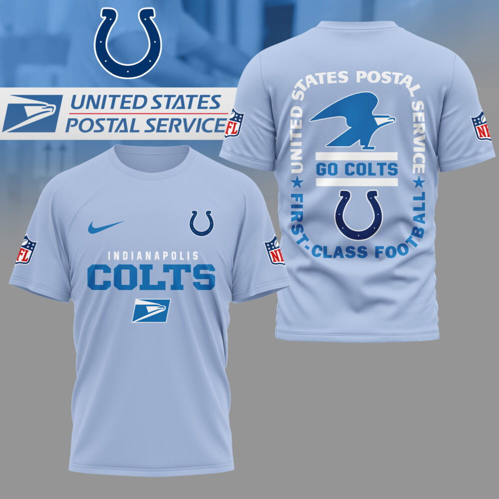 Indianapolis Colts | Premium NFL USPS First Class Football 3D Shirt NY