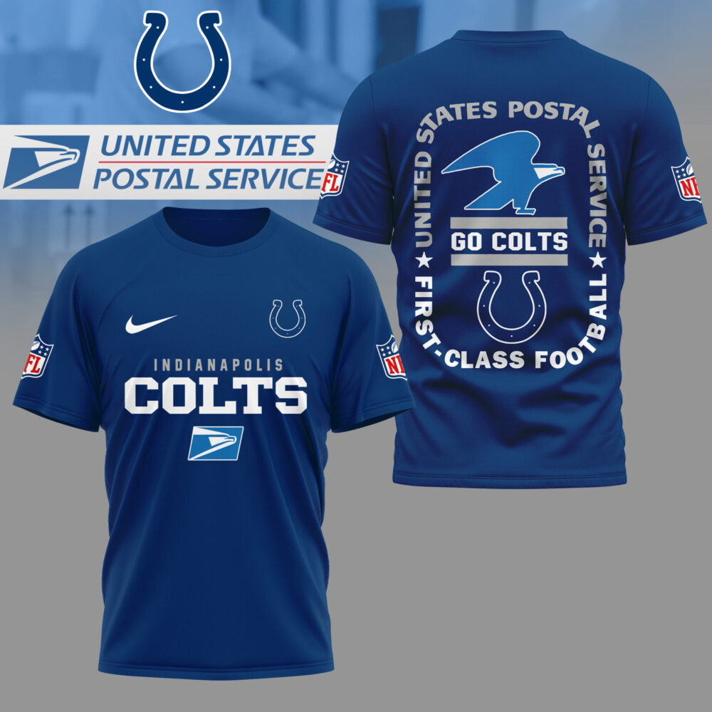 Indianapolis Colts | Premium NFL USPS First Class Football 3D Shirt NY