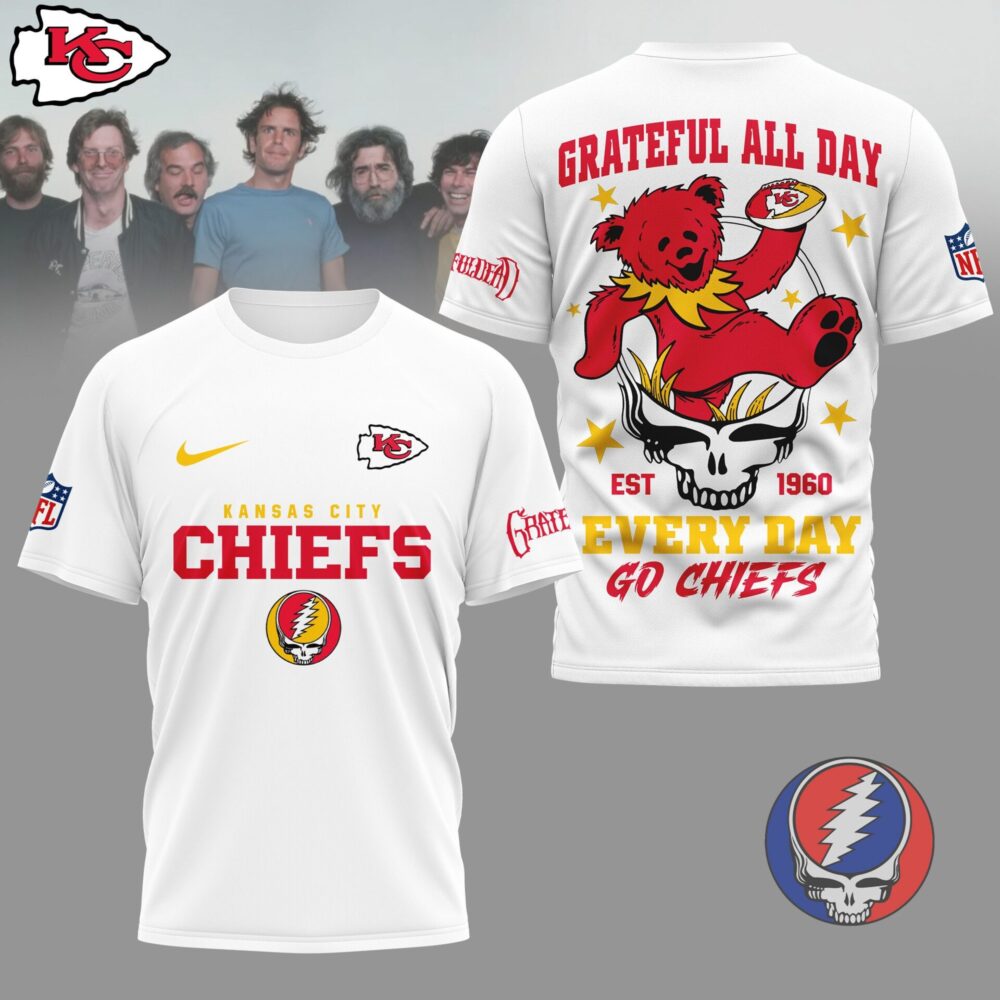 Kansas City Chiefs | Premium NFL Grateful Dead Fan 3D Shirt NY