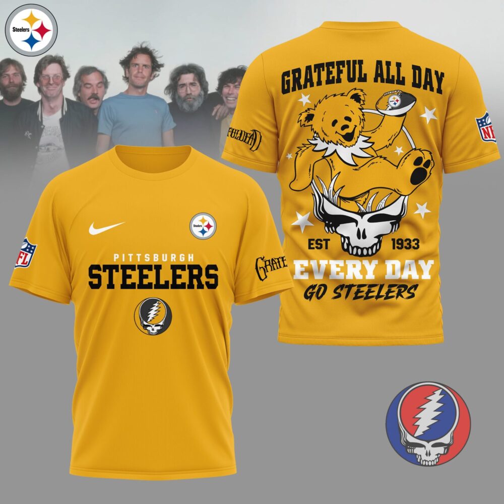 Pittsburgh Steelers | Premium NFL Grateful Dead Fan 3D Shirt NY