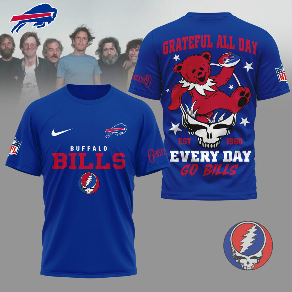 Buffalo Bills | Premium NFL Grateful Dead Fan 3D Shirt NY