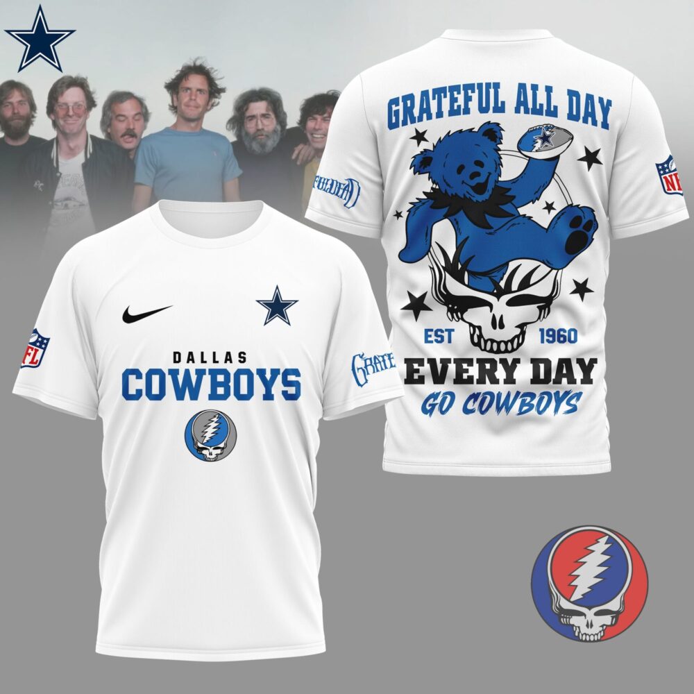 Dallas Cowboys | Premium NFL Grateful Dead Fan 3D Shirt NY
