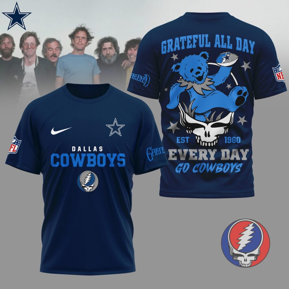 Dallas Cowboys | Premium NFL Grateful Dead Fan 3D Shirt NY
