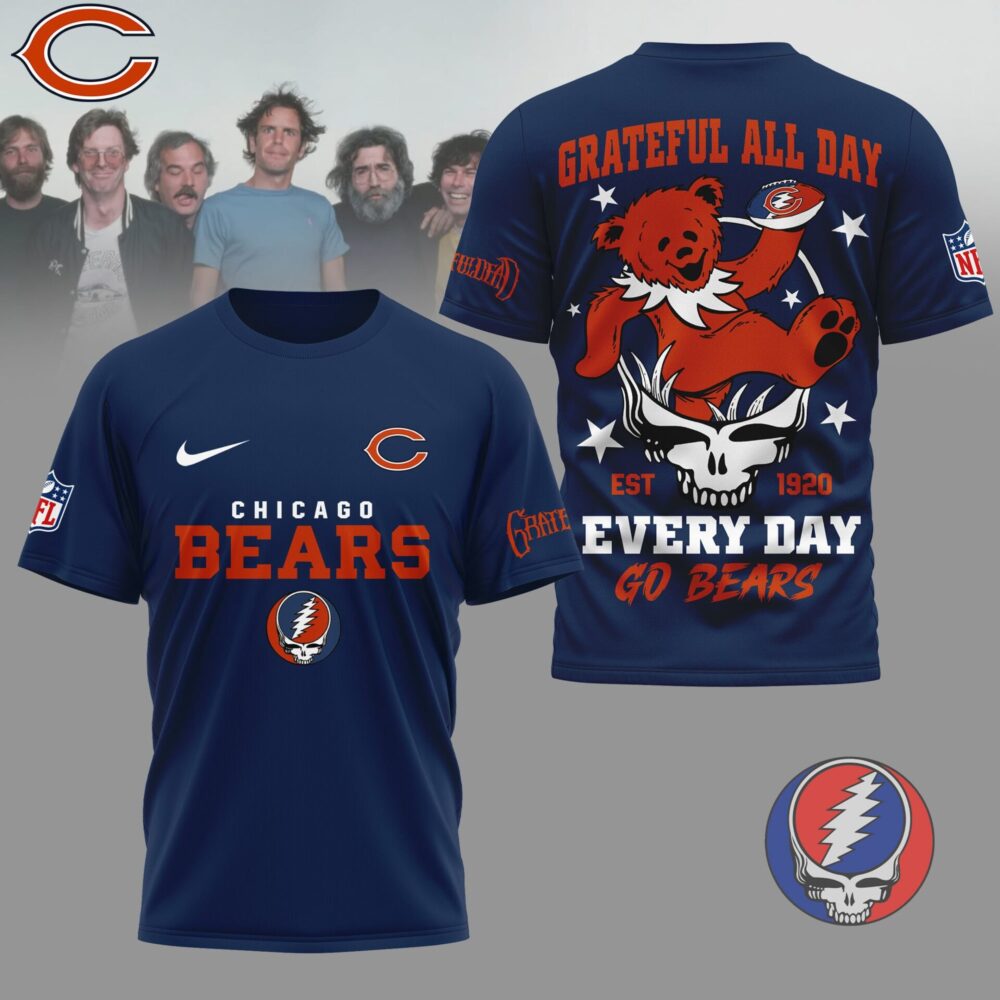 Chicago Bears | Premium NFL Grateful Dead Fan 3D Shirt NY