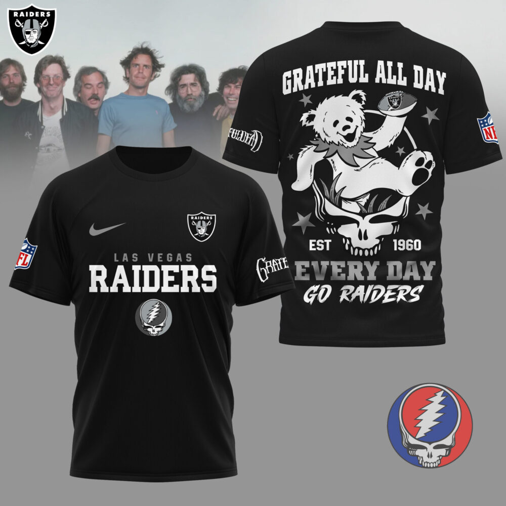 Las Vegas Raiders | Premium NFL Grateful Dead Fan 3D Shirt NY