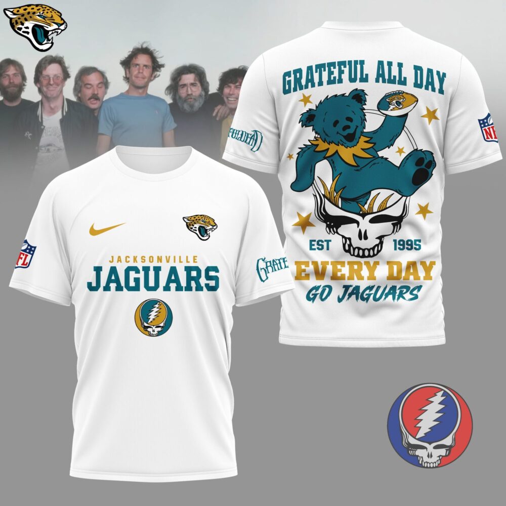 Jacksonville Jaguars | Premium NFL Grateful Dead Fan 3D Shirt NY