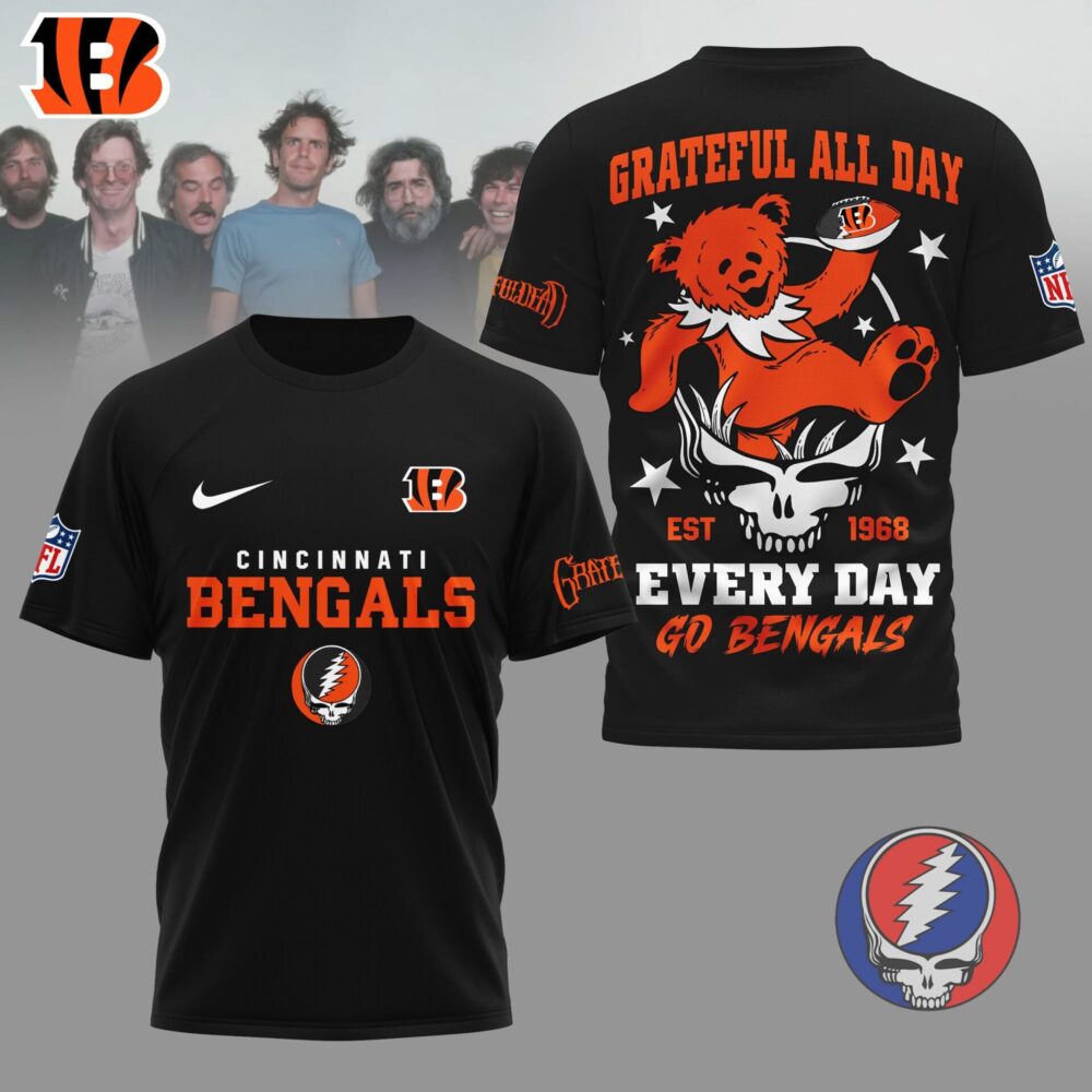 Cincinnati Bengals | Premium NFL Grateful Dead Fan 3D Shirt NY