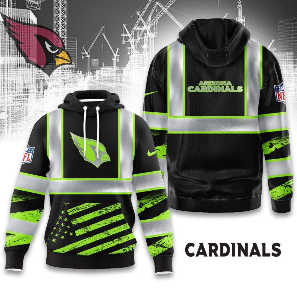 Arizona Cardinals | Premium NFL Safety Hi-Vis Hoodie MM