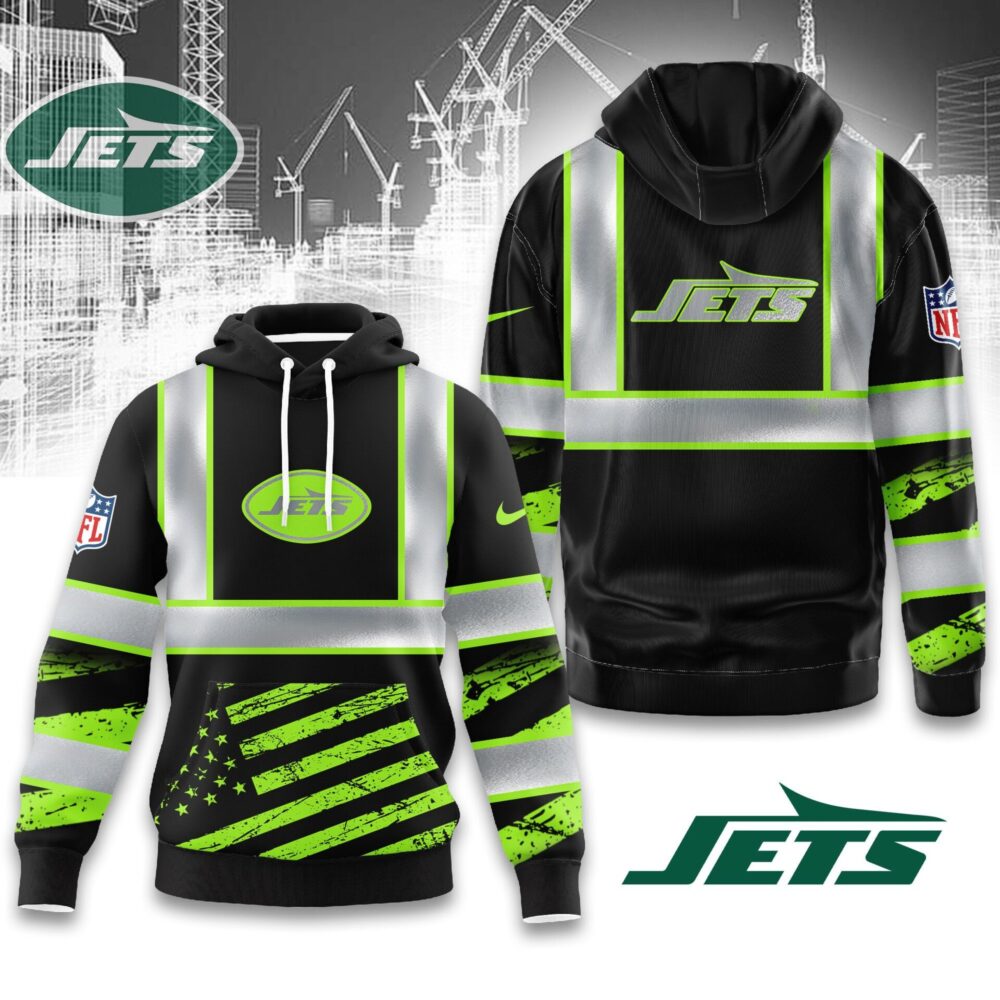 New York Jets | Premium NFL Safety Hi-Vis Hoodie MM